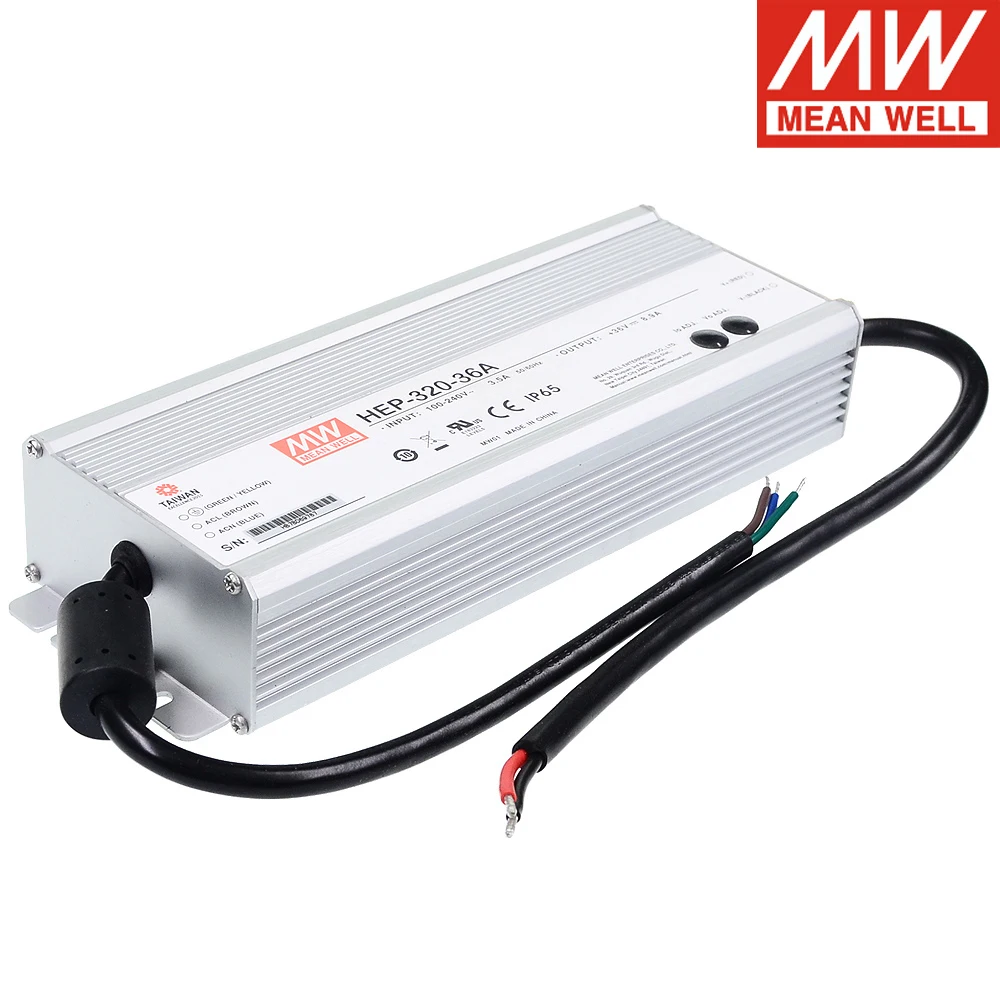 Источник питания с одним выходом Mean Well 6/320 12 В 15 24 48 54 в 320 Вт функцией PFC для суровых