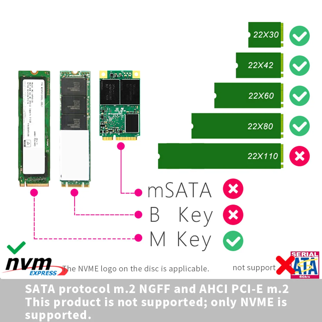 Тонкий портативный жесткий диск JEYI i9 для NVME Full Al Mobile Hdd Box M.2 USB 3 1 Поддержка PCI E