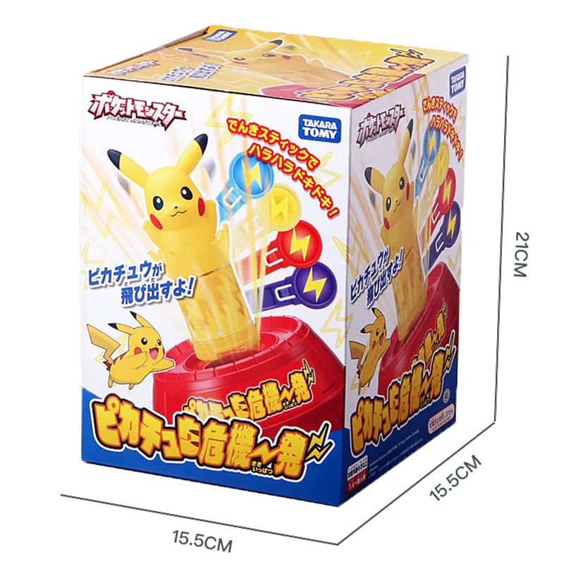 Takara Tomy с рисунком в виде покемона сохранить Пикачу фигурки вечерние настольная