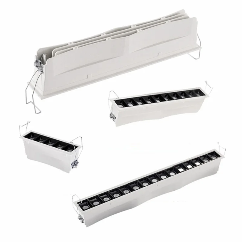 LukLoy встраиваемый решетчатый Точечный светильник s для дома гостиной потолочное