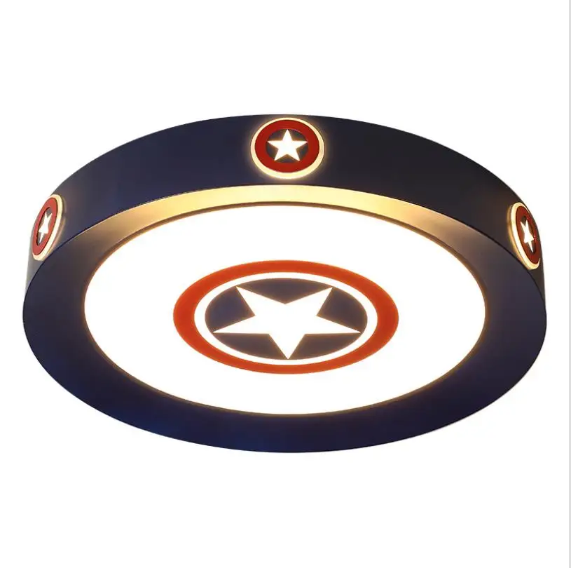 Современный светодиодный потолочный светильник для детской комнаты розовый