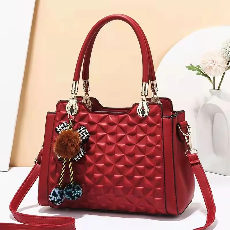

Ladies fashion new soft leather handbags luxury brand allmatch single shoulder messenger bag women