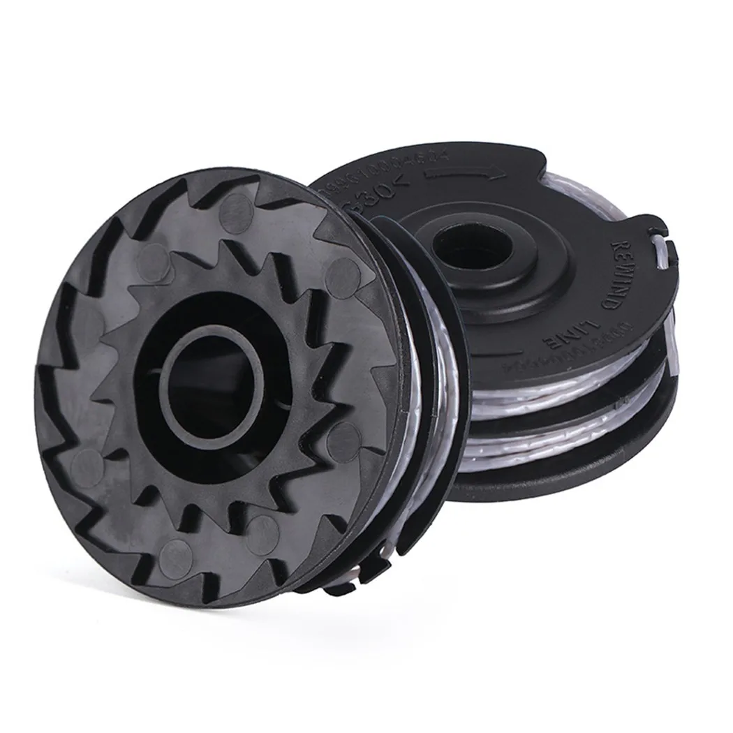 

2 Pcs 6m Line Spool Twin Cutting For Greenworks G40lt G40lt30 21107 Strimmer Lawn Mower Parts Diameter 55mm