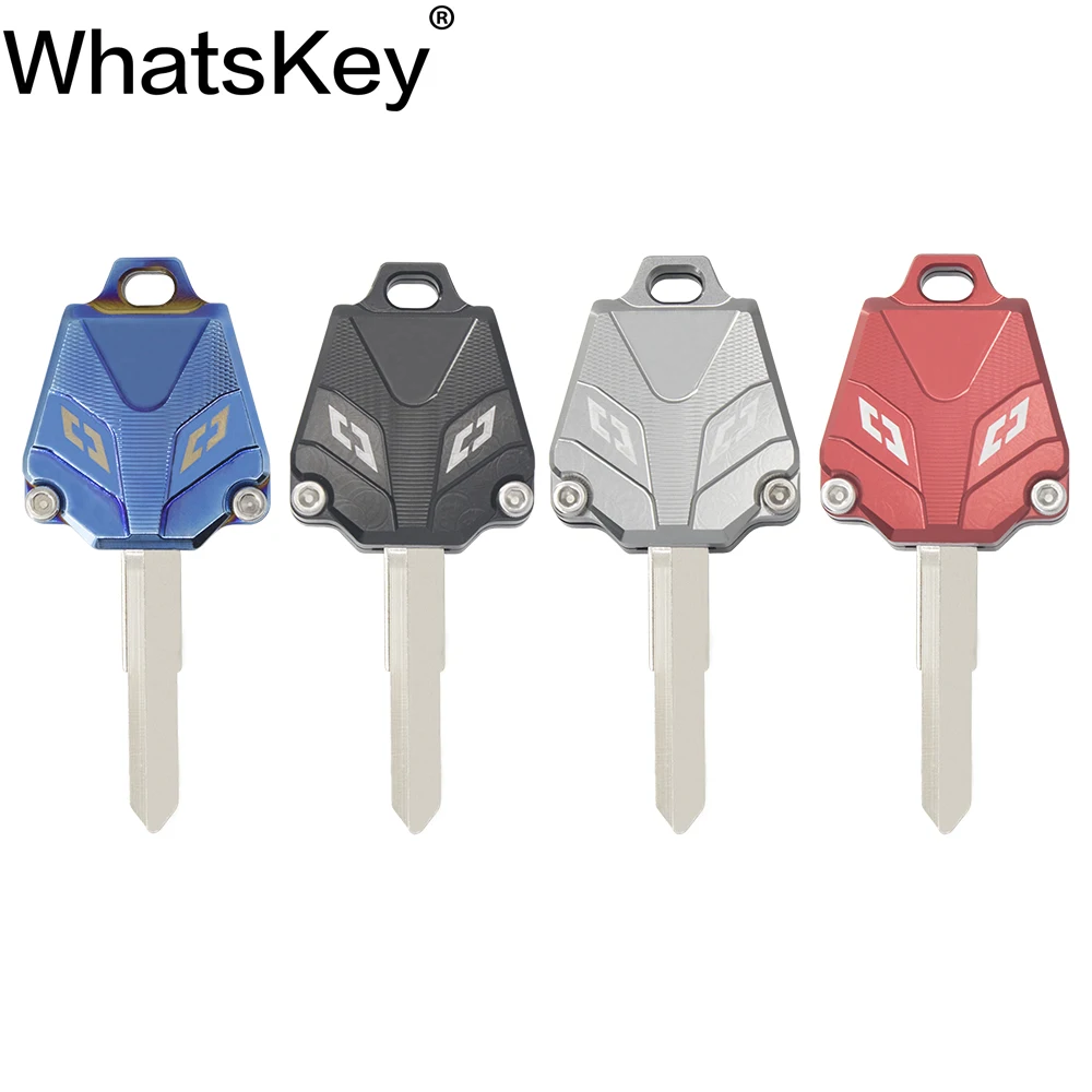 

WhatsKey For YAMAHA YZF XJ6 XJR1300 FJR1300 MT07 MT09 MT03 TMax R1 R6 FZ6 Motorcycle key cover shell high quality Creative parts