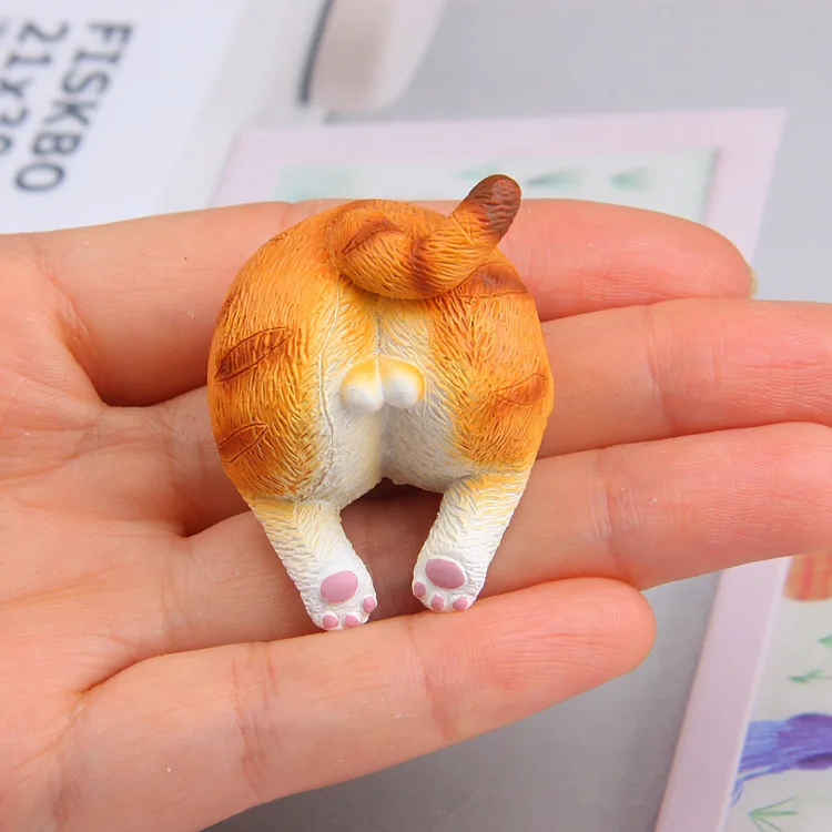 Cartoon Creative Cat Tail Fridge Magnetic Sticker Refrigerator Holder Gift Home Decor Cute Magnets Funny DIY Toys for Kids | Дом и сад