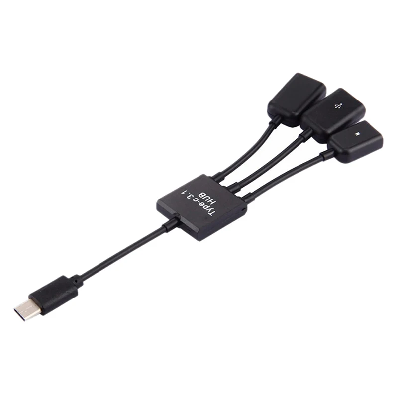 Многофункциональный 3-портовый адаптер USB Type-c 3 1 папа на 2 0 OTG шт. |