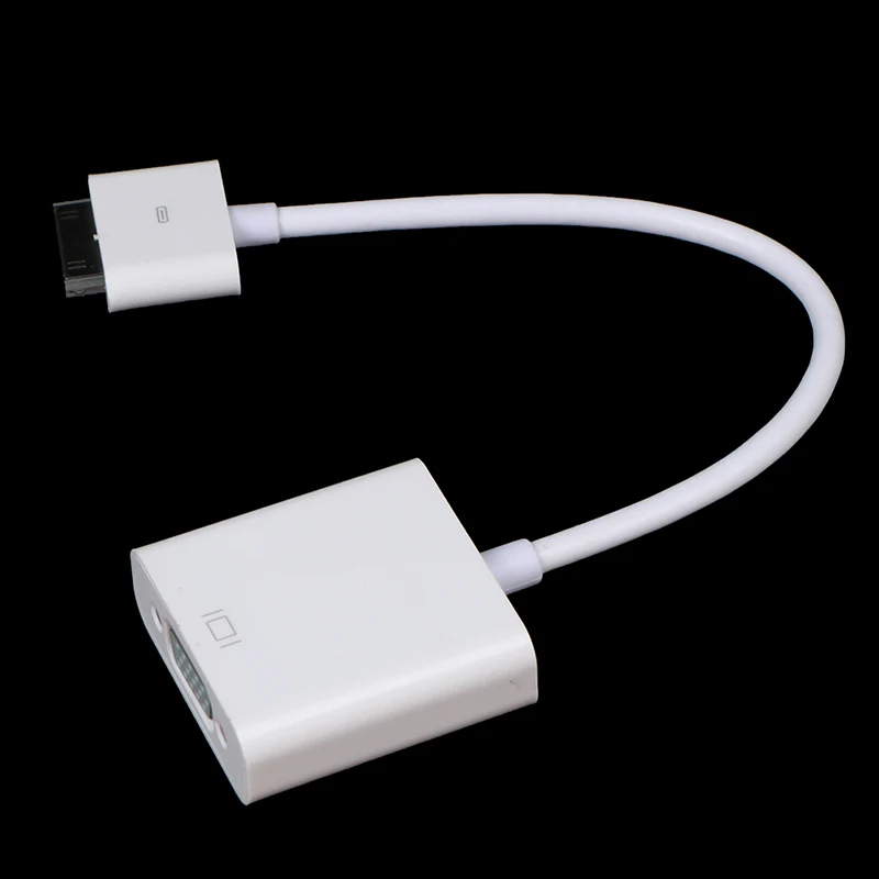 30Pin док станция для VGA видео конвертер Кабель адаптер iPad Mini 1 2 3 30 контактный разъем