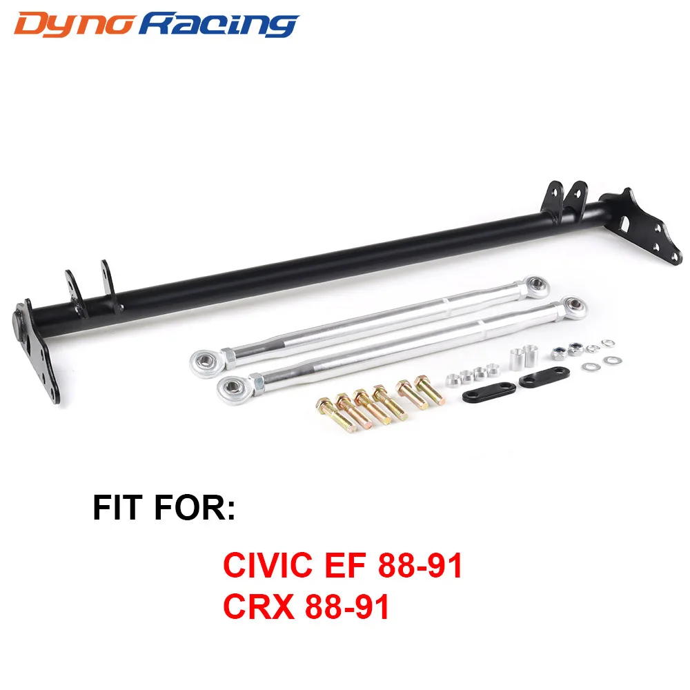 Dynoracing Silver Traction Control Tie Bar For Honda Civic 1988-1991 Honda Civic CRX