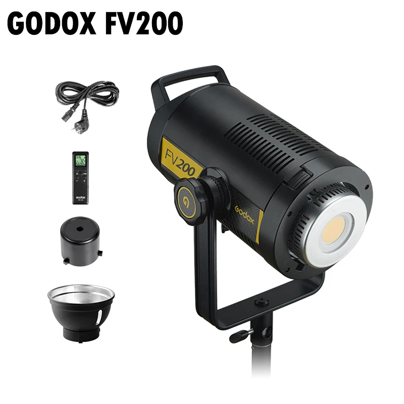 Купон на 16 долларов! Godox FV200 Высокоскоростная синхронизация светодиодная вспышка