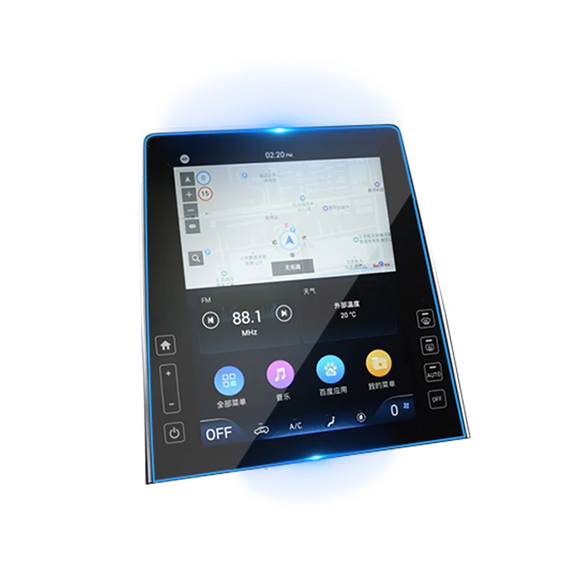 

For Hyundai Creta IX25 2016 2017 2018 2019 Tempered Glass Car Navigation Screen Protector Touch Display Screen film Anti Scratch