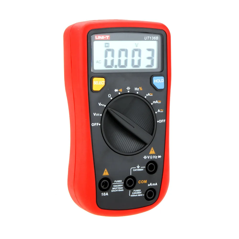 Цифровой мультиметр UNI-T UT136A UT136B UT136C UT136D Автоматический диапазон проверка