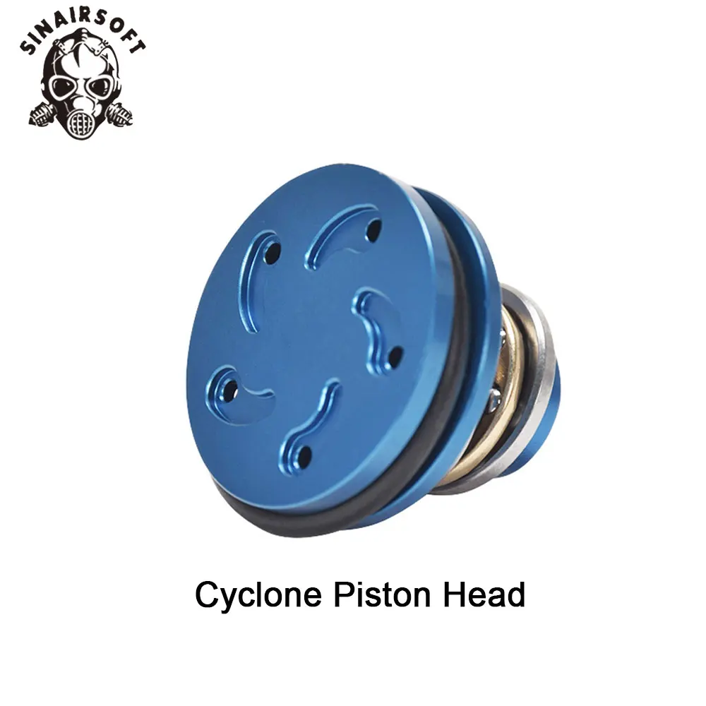 Шарикоподшипник для страйкбола алюминиевая головка поршня Whirlwind с 5 отверстиями