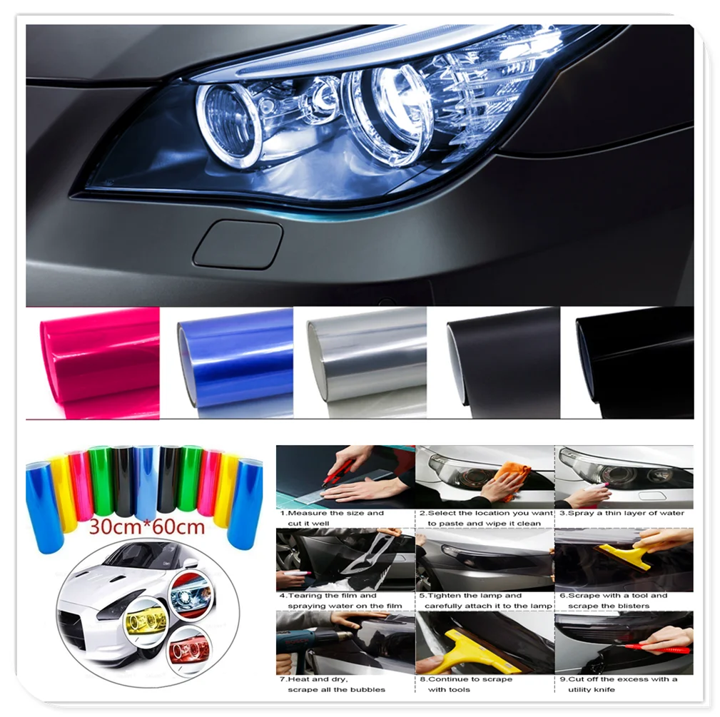 Автомобильный светильник Светильник Декор виниловая пленка Наклейка для Volkswagen VW