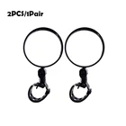 Мини-зеркало заднего вида на руль велосипеда, с поворотом на 360 градусов, 2 шт.