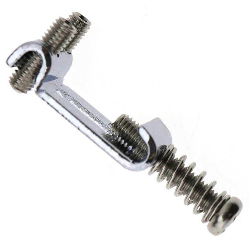 Набор из 6 сменных хромированных тромолевых мостовых седел для электрогитары Fender