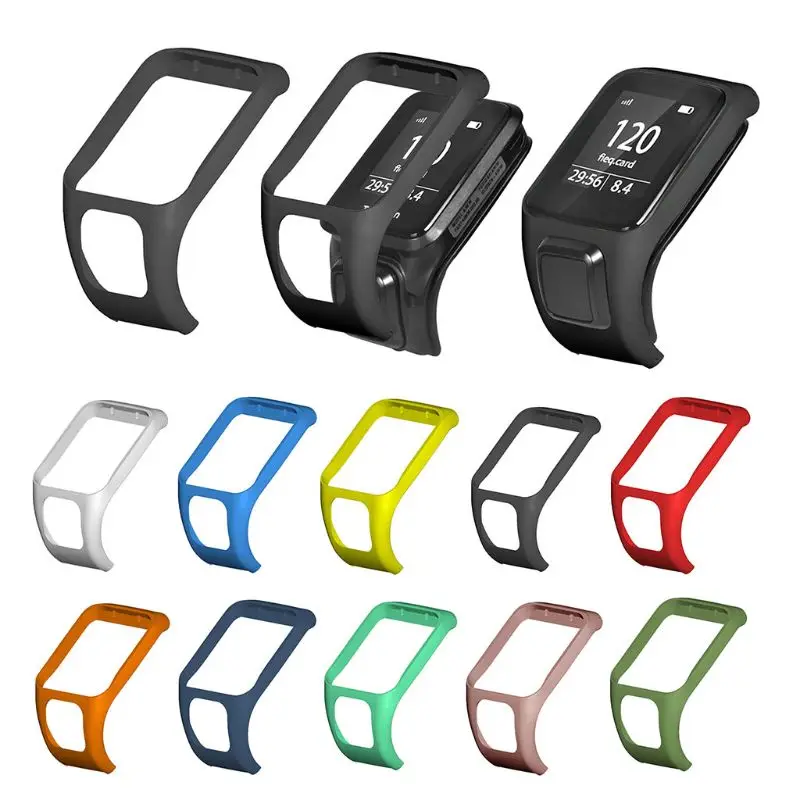 Ударопрочный защитный чехол для часов TomTom Runner 2 3/Spark cardimusic/Adventurer с защитой от