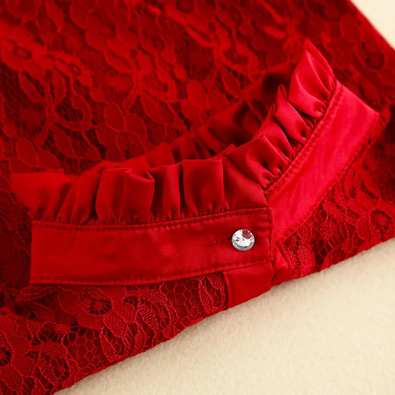 

Lace Shirt Blouse Women Fake Collar Detachable White Ladies Tops Fake Collar Blouse Shirt Women Clothes Fake Collar Solid Q2704