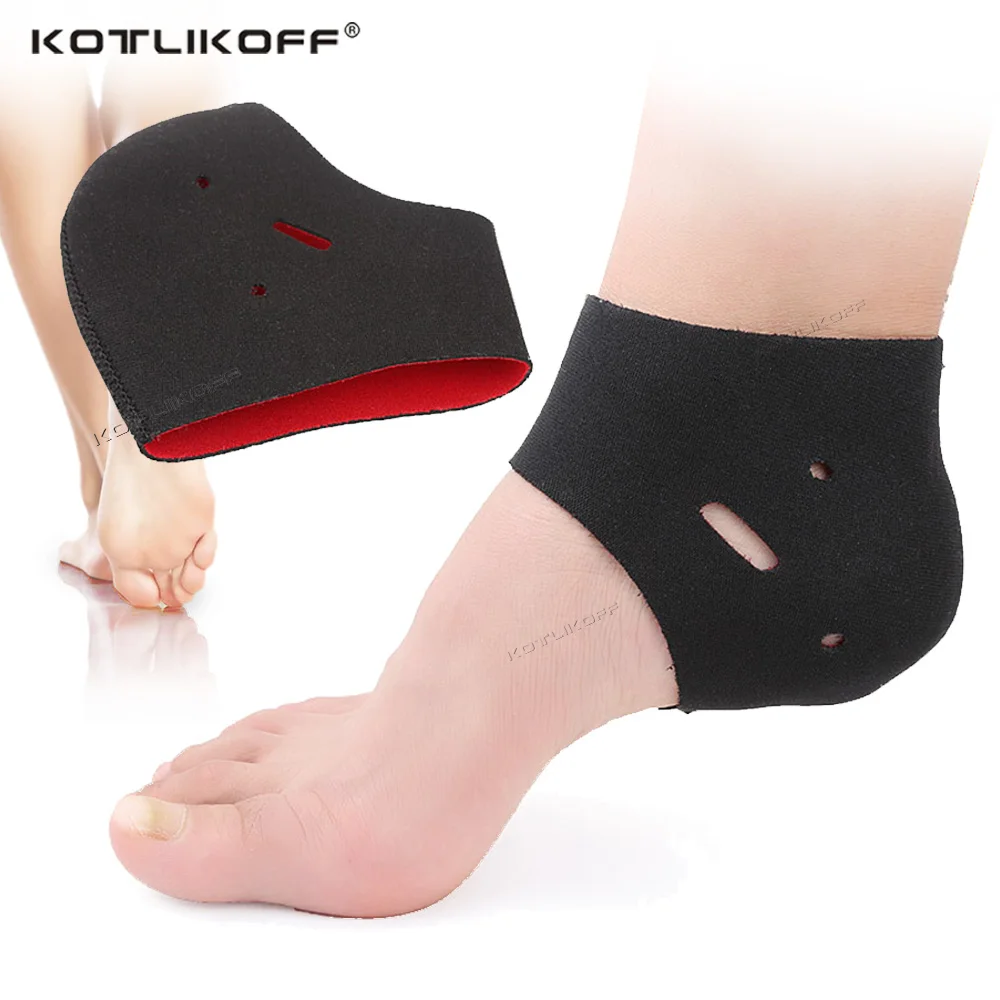 

KOTLIKOFF Plantar Fasciitis Socks for Achilles Tendonitis Calluses Spurs Cracked Pain Relief Heel Pad Men Women Insert Socks