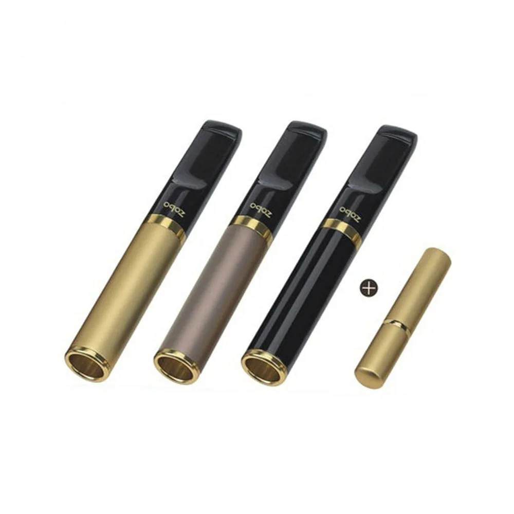 Металлический двойной фильтр очистка от дыма здоровье и мундштук курительная