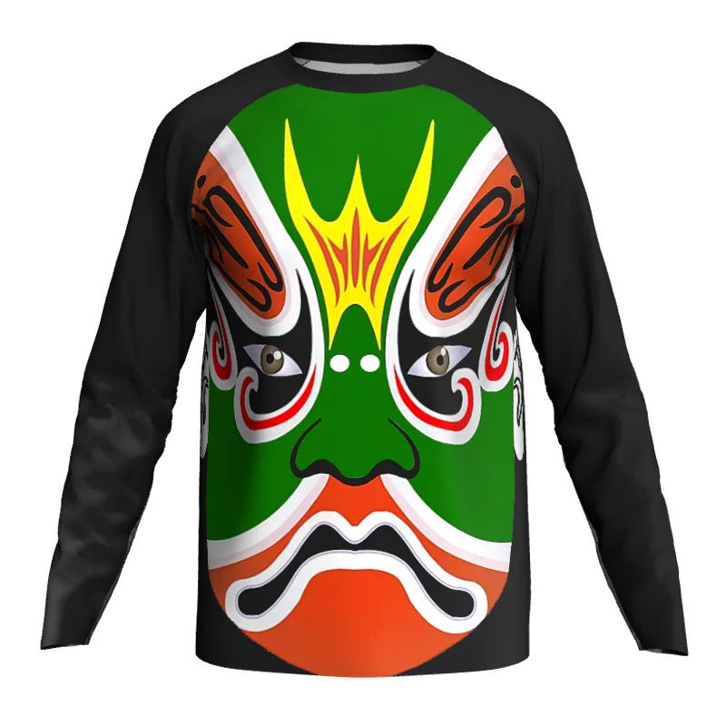 

Новинка 2022, длинная футболка для мотокросса, велосипедная рубашка, велосипедная рубашка, спортивная одежда для горнолыжного спорта, одежда ...