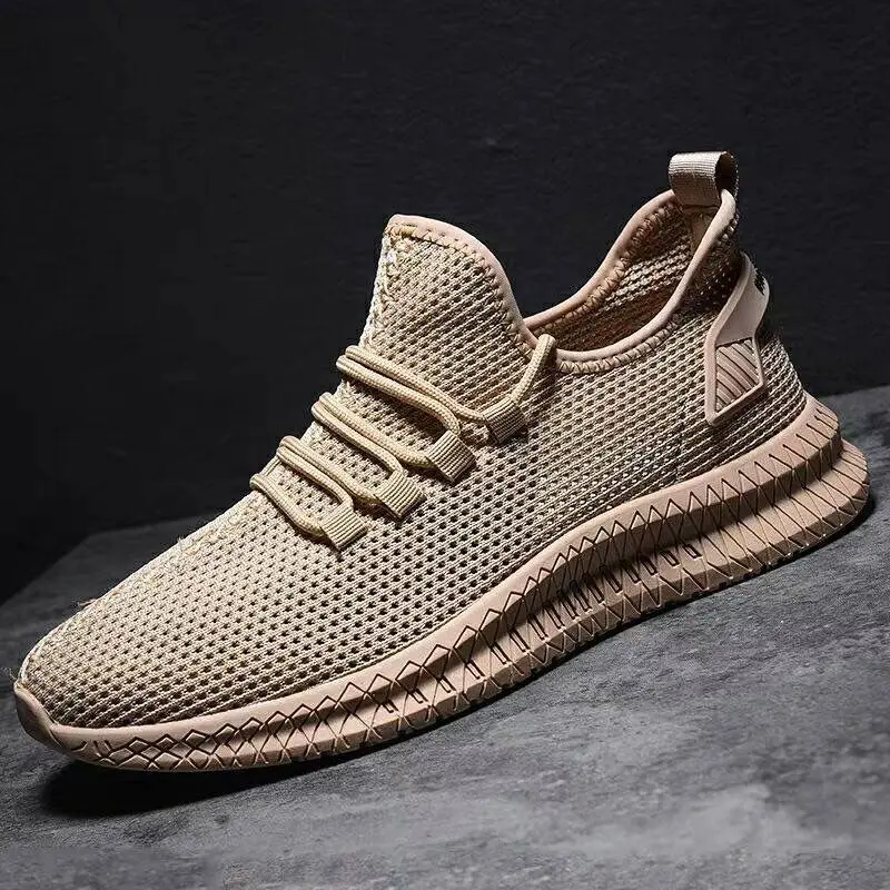 

2019 Autumn New Style Fly Woven Breathable Sports Footwear Men Outdoor Casual Sports Shoes Running Shoes MEN'S SHOES