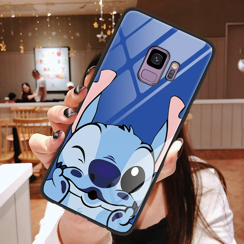 sinvbi Закаленное Стекло ТПУ чехол для samsung Galaxy J7 Prime J5 J4 J6 A6 A8 A7 Note 8 9 10 Pro S8 S9 S10 плюс A40 A70 A50 крышка - Цвет: sinvbi