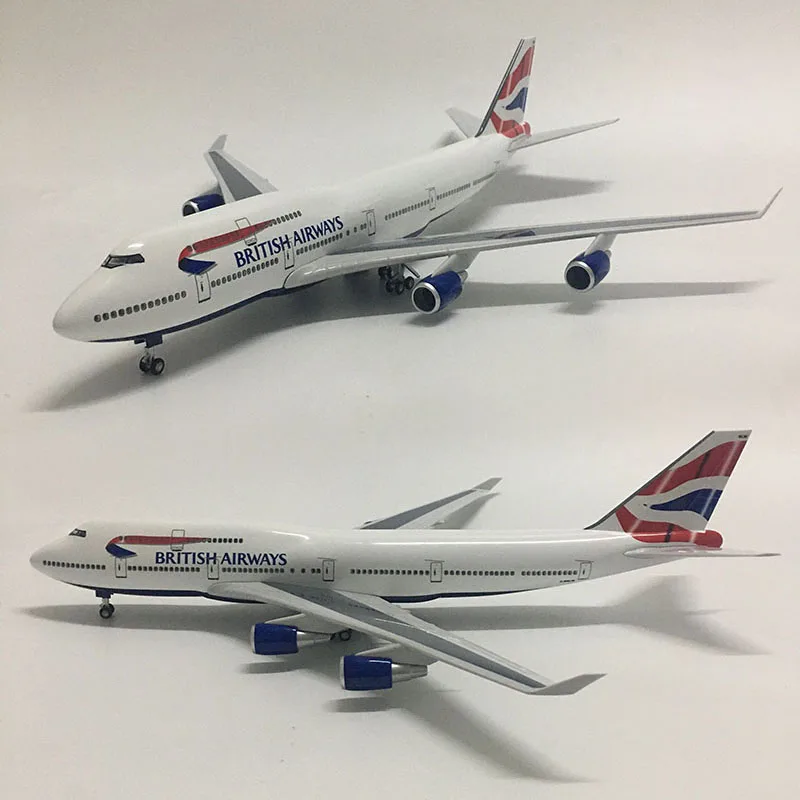 1/160 весы 50 5 см в британском стиле Авиакомпания Самолет Аэробус 380 A380 Boeing b747 Модель