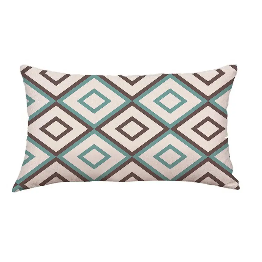 

Bike Bird Geometric Pattern Throw Pillow Case Cushion Cover Sofa Bed Car Decor
