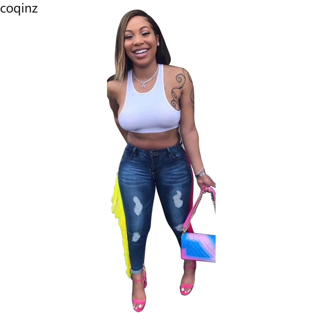 Плюс размер 2019 деним джинсы для женщин Mujer женские s Femme брюки Сальса Feminina X9180 |