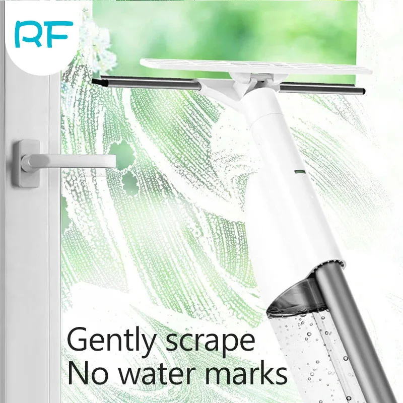 Скребок для мытья окон 3 в 1 щетка стекол из микрофибры | Дом и сад