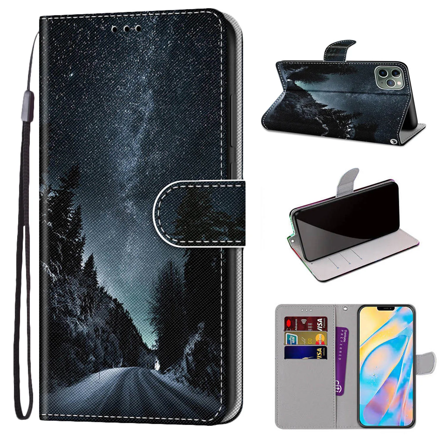 Чехол-книжка для ZTE Blade A6 Lite A510 A530 A610 V9 A 6 510 530 610 кожаный | Мобильные телефоны и