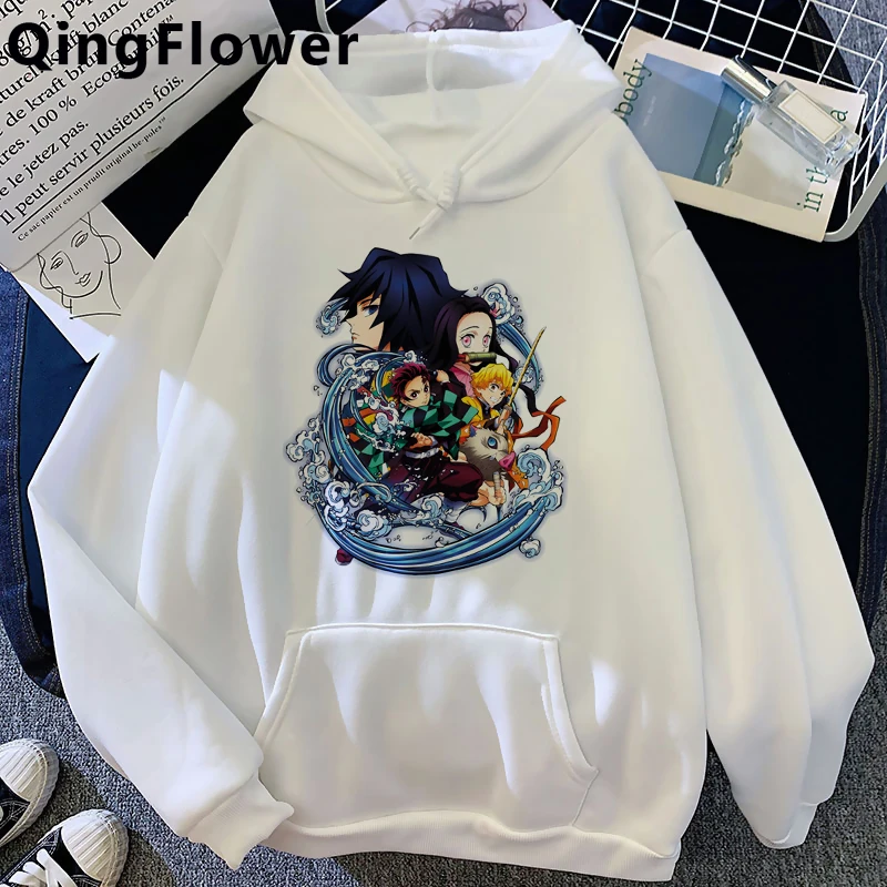 

Kimetsu No Yaiba Demon Slayer hoodies men hip hop printed harajuku male clothing graphic