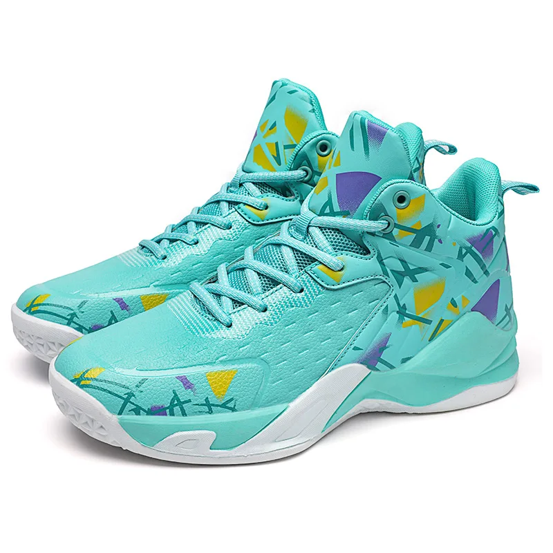 Мужские кроссовки новинка разноцветная Баскетбольная обувь модные