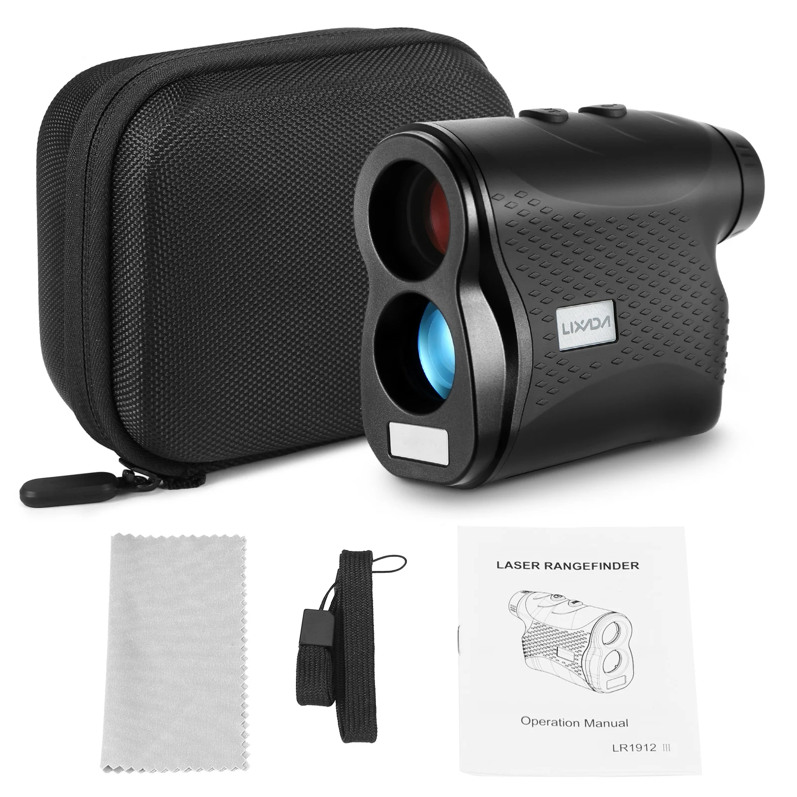 

LIXADA 6X25mm Laser Range Finder Golf Hunting Range Finder Golf Laser Rangefinder Monocular Range Finder MeasuringTool