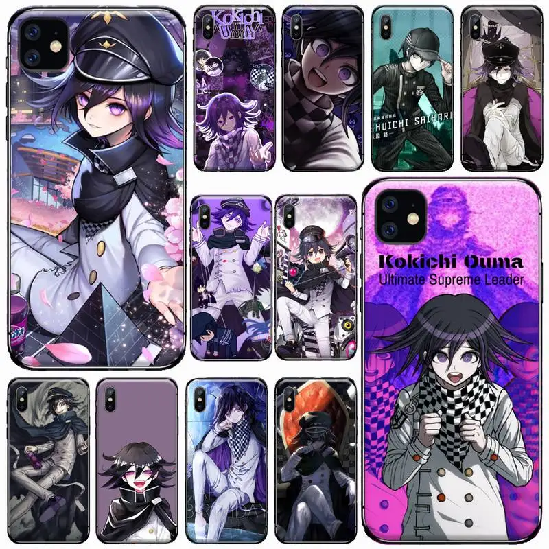 

Danganronpa V3 amine Phone Case for iPhone 11 12 pro XS MAX 8 7 6 6S Plus X 5S SE 2020 XR Soft silicone Cover Shell Funda