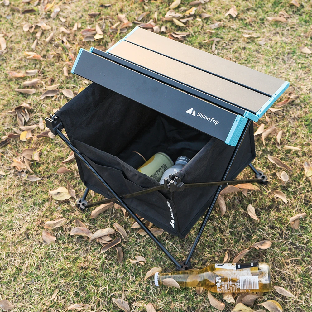 

Camping Table Oxford Outdoor Folding Table Storage Basket Picnic Table Storage Hanging Bag Invisible Bag Waterproof Without cove