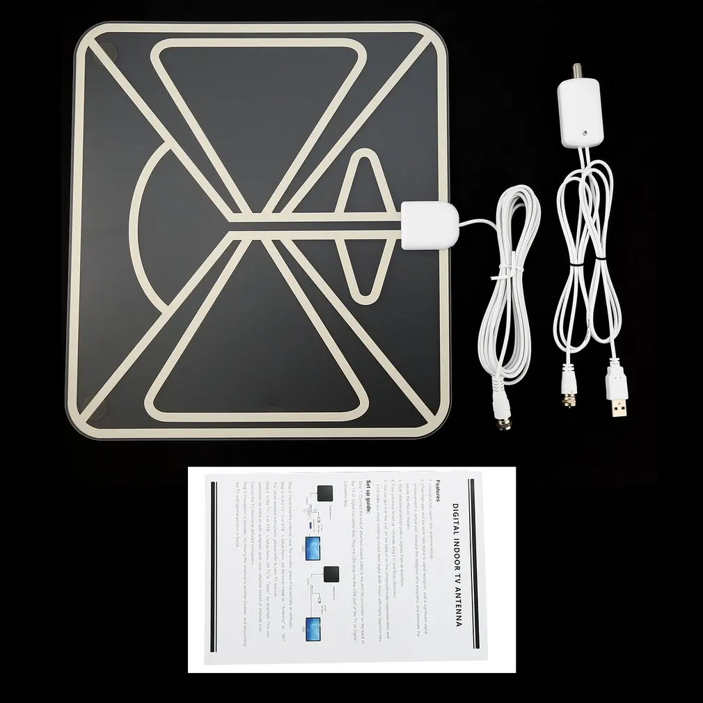 Диапазон приема 80 миль домашняя антенна Freeview для цифрового телевидения HD