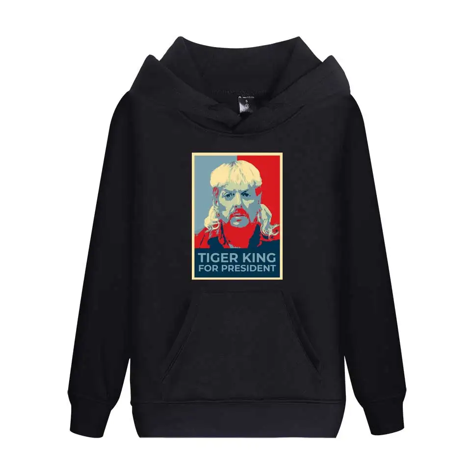 Тигровый король Джо экзотические толстовки с капюшоном для мужчин и женщин я