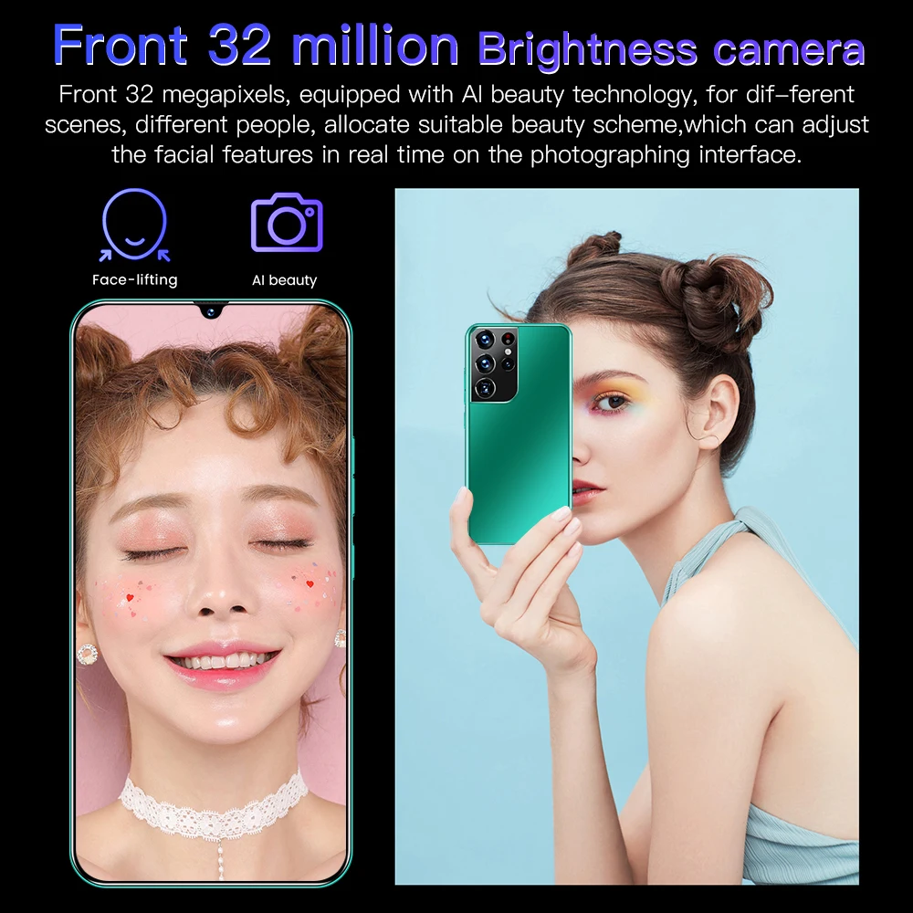 

SUM Galaxy S21 + Ultra, 6,7 , 4G/5G Unlock, 32 + 50 , 16 + 512 , 6800