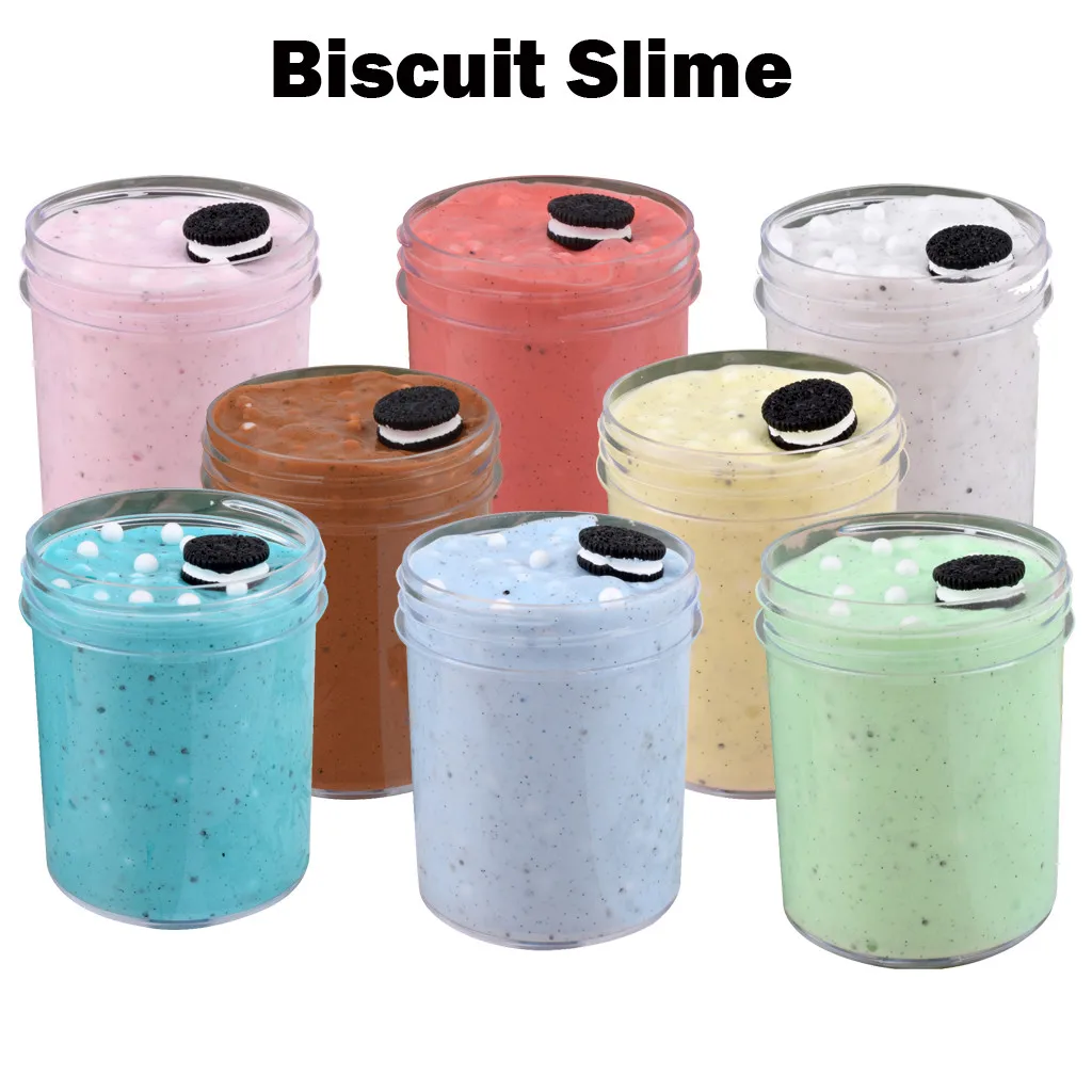 120 мл печенье пушистый слайм игрушка Сделай Сам облако клей мягкие глиняные