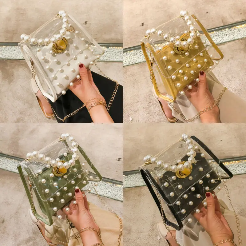 Женская сумка 2019 женские летние прозрачные сумочки из ПВХ пляжные сумки с