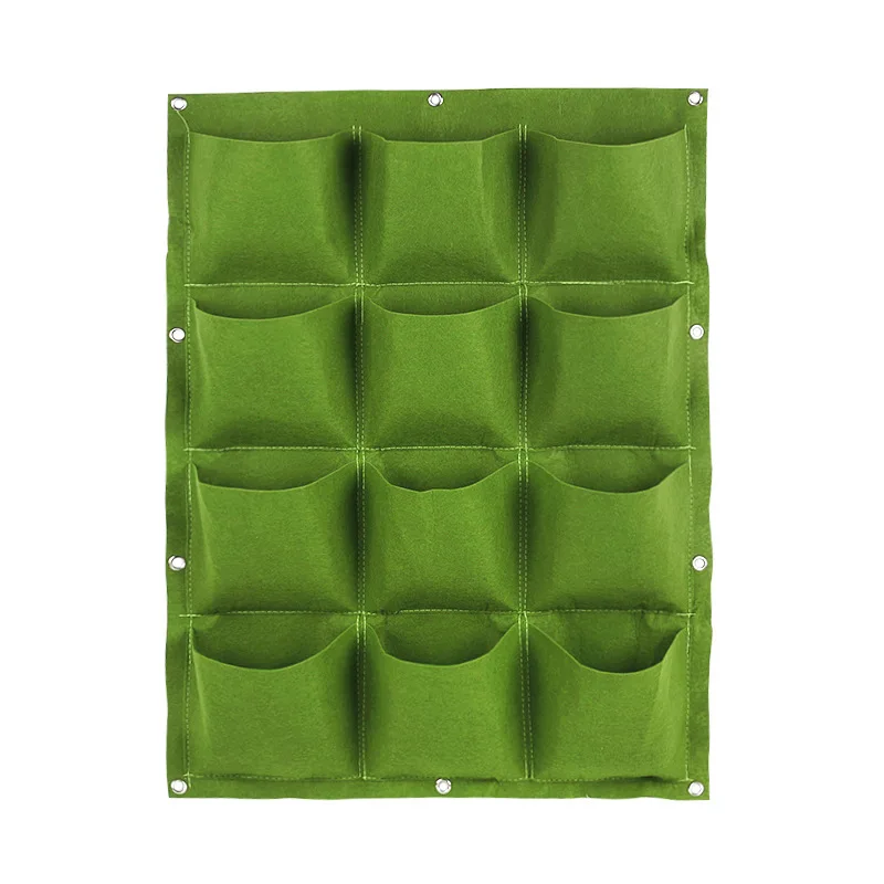 

Vertical Wall-mounted Felt Planting Bag Garden Planting Grow Bag Non-woven Bag Environmentally Friendly Green Balcony Planting