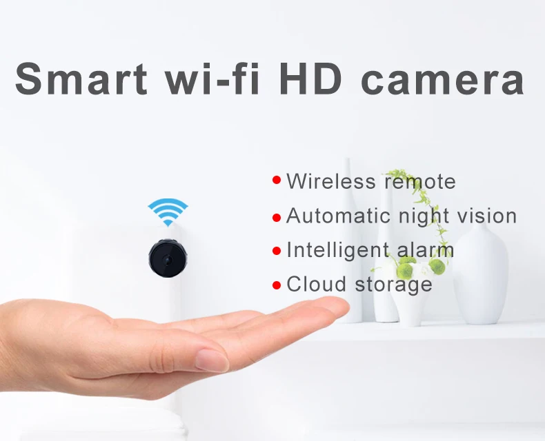 Мини Wi-Fi камера телефон приложение удаленный беспроводной IP маленькая камера ночного видения Видео Рекордер Микро камера HD 720P Обнаружение движения