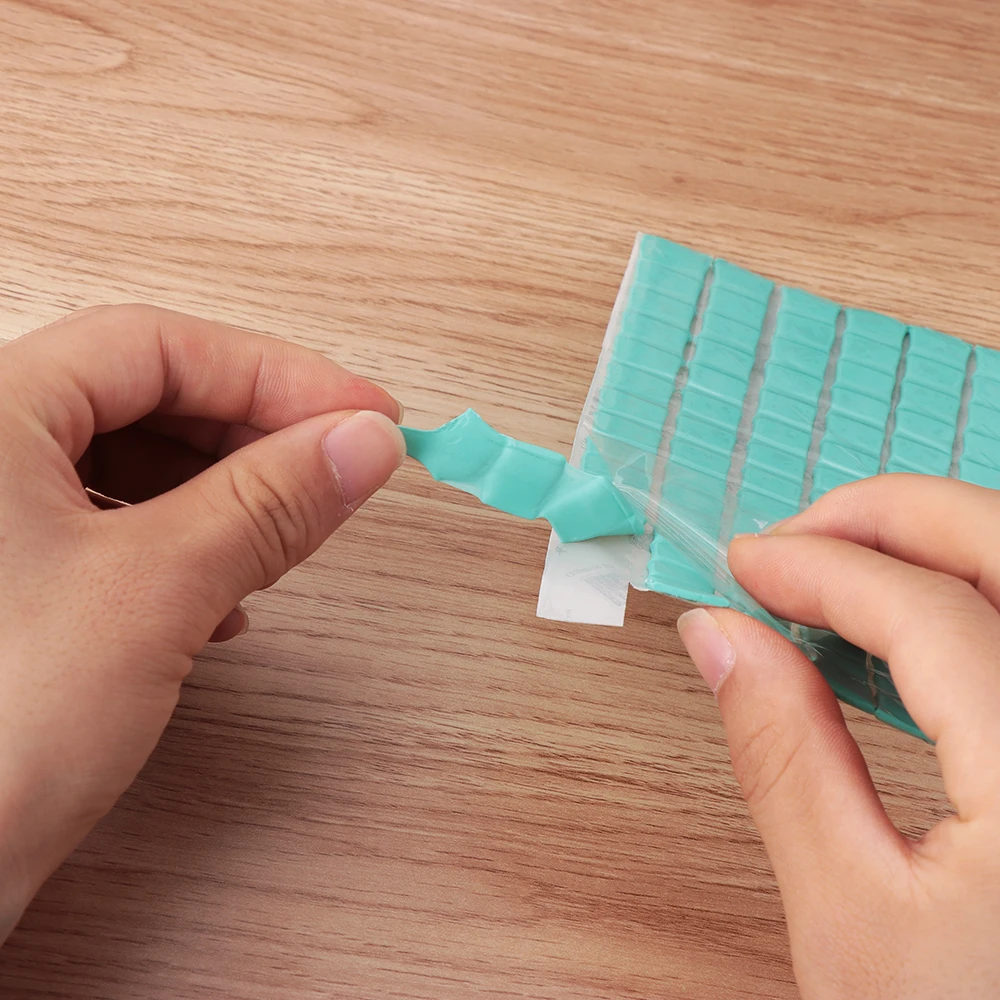 Многоразовый клей для ногтей 1 лист легко Очищаемый полезная пластиковая глина