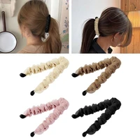 new fashion mesh hairpin hair accessories banana hair clip environmental hair crab hair clip hair pin for women girls