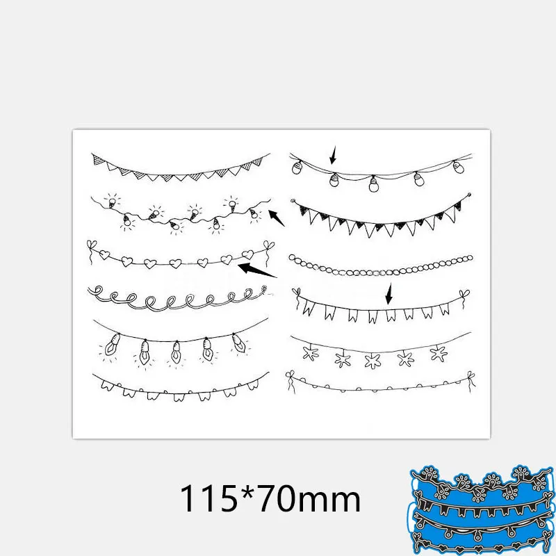 Новинка шаблон для вырезания 115*70 мм разные формы | Дом и сад