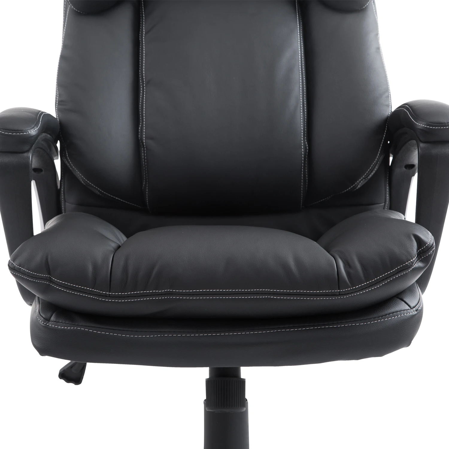 HOMCOM faux leather office Chair Ergonomic Swivel Gaming 66x71x110-120.5 cm Black | Мебель