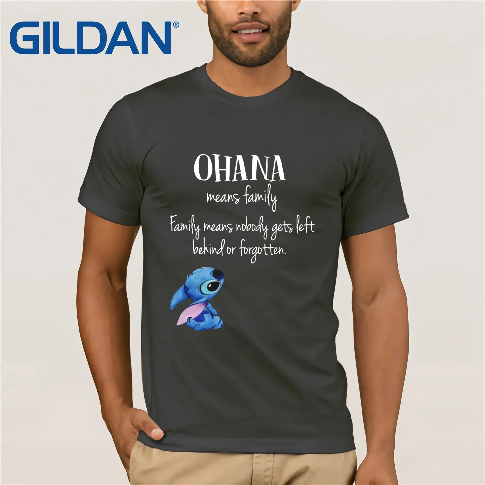 Ohana значит семья означает что никто не остался или забывает Лето 2019 Мужская