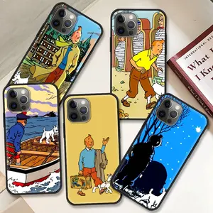 Phone Case For Apple iPhone 12 Mini 7 11 Pro XR X XS Max 6 6S 8 Plus Black Soft House Mobile Cover C