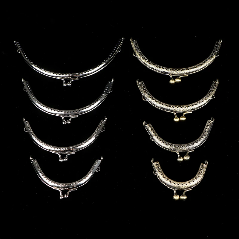 

1Pc Purse Frame Hanger DIY Purses Handle Rectangle Bag Parts 6-15cm Metal